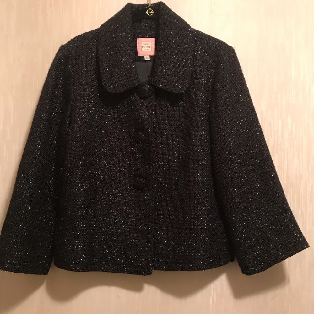 OLD NAVY Black Crop Jacket Size Large